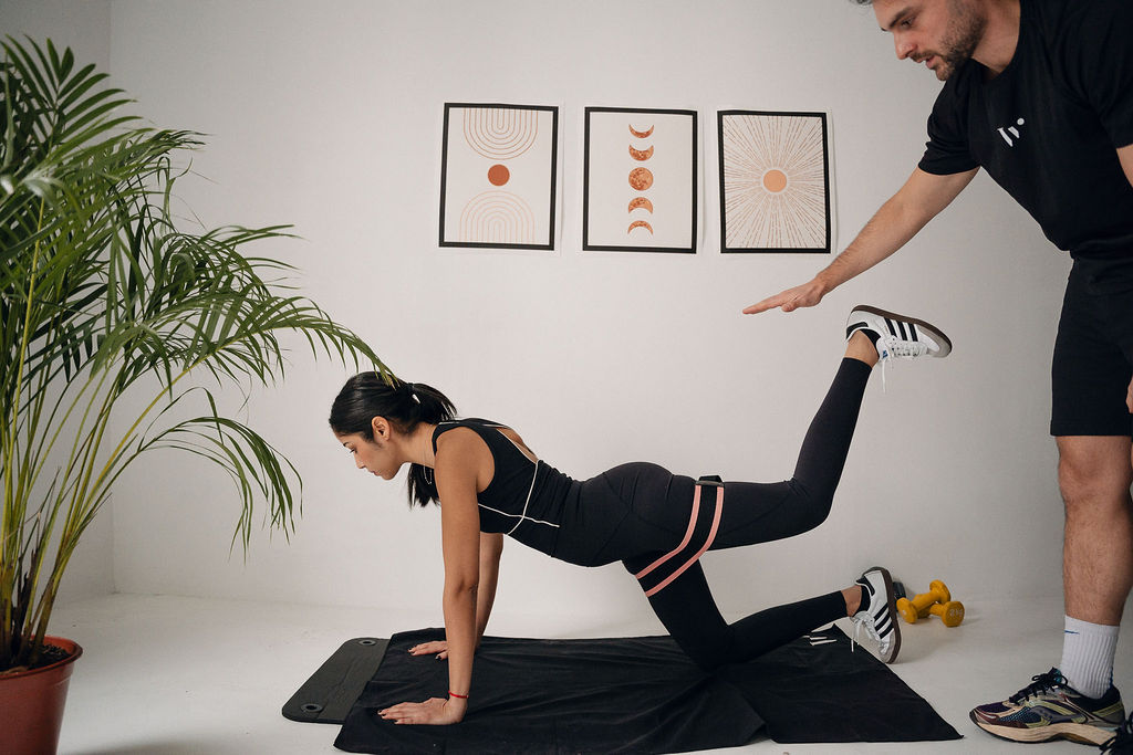 Cours de sport à domicile avec coach